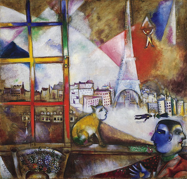 М. Шагал. Париж из окна. Фонд Гу