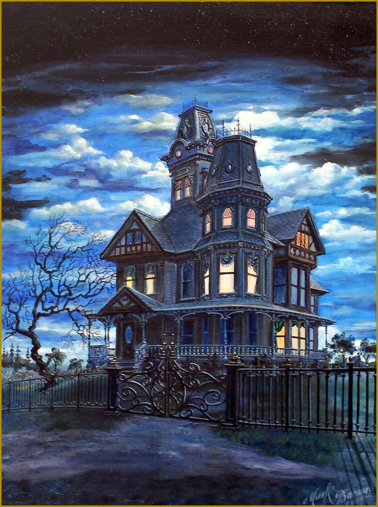 Full Moon and Old House.JPG