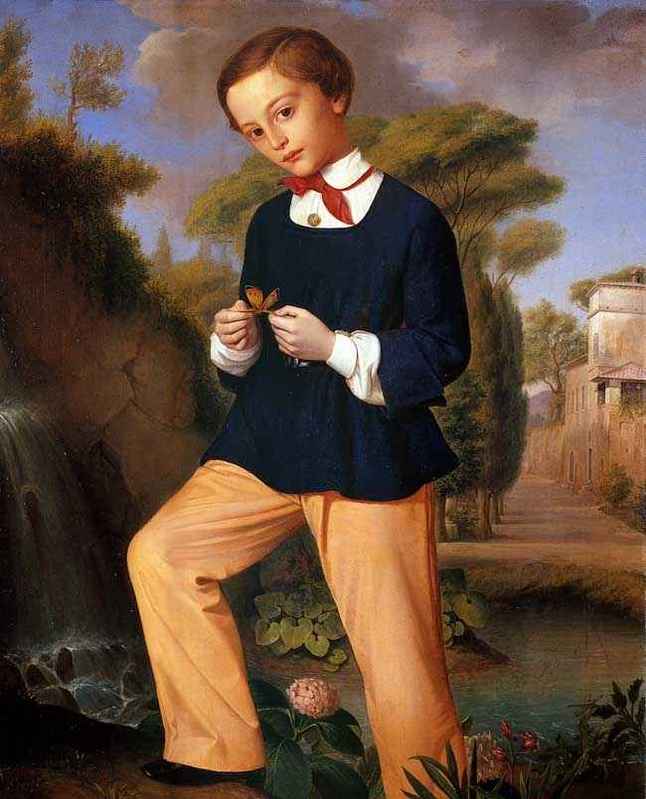 Portrait of a boy from a Lombard