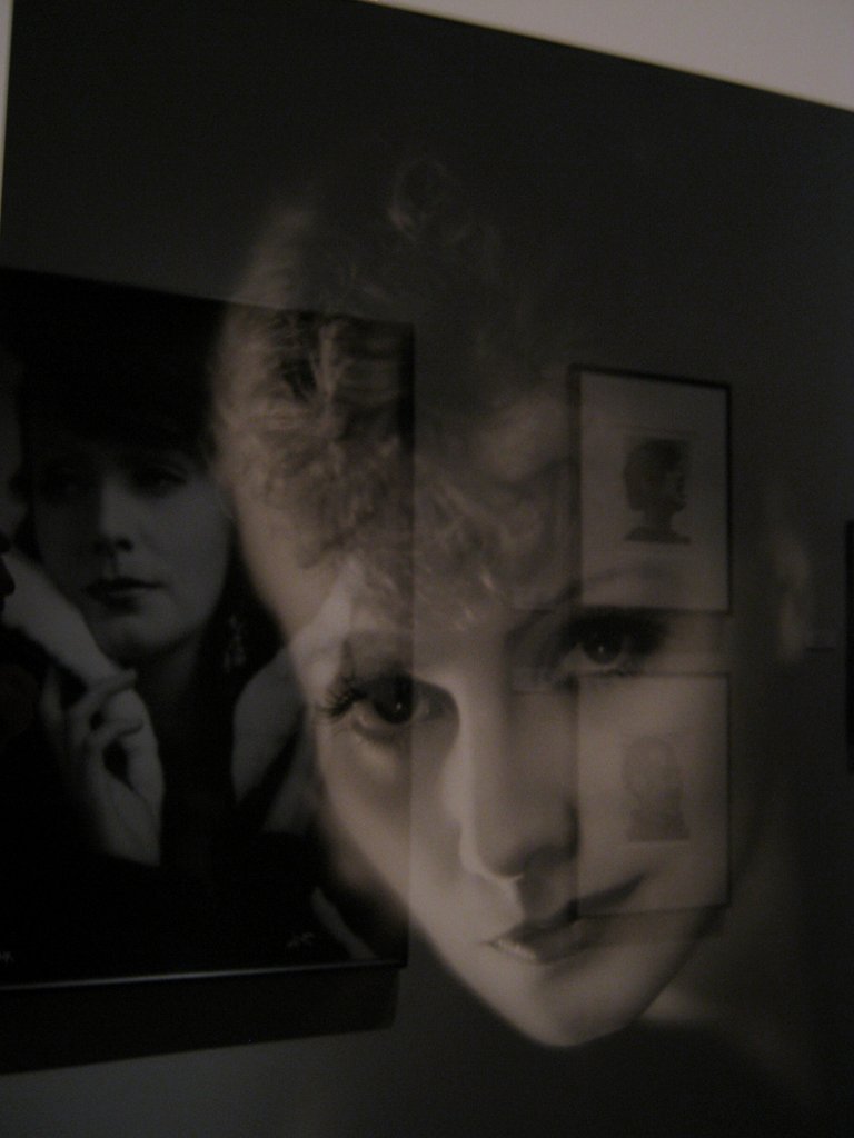 Greta Garbo photo reflection