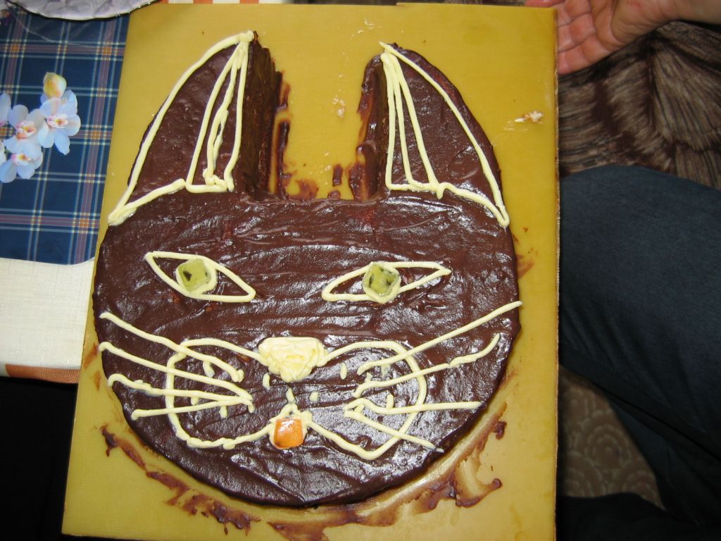 Торт-кошка