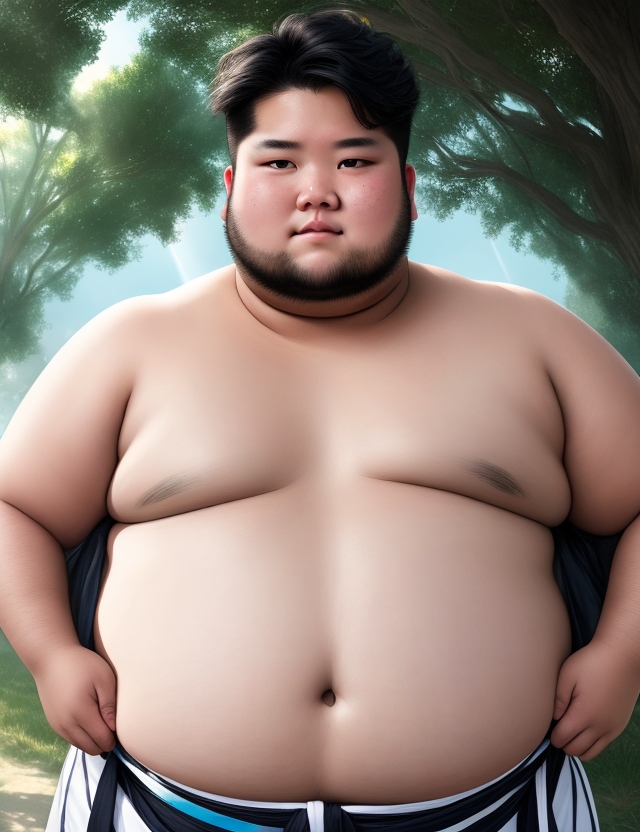 DreamShaper_v5_masterpiece_realistic_portrait_of_a_chubby_sumo_2