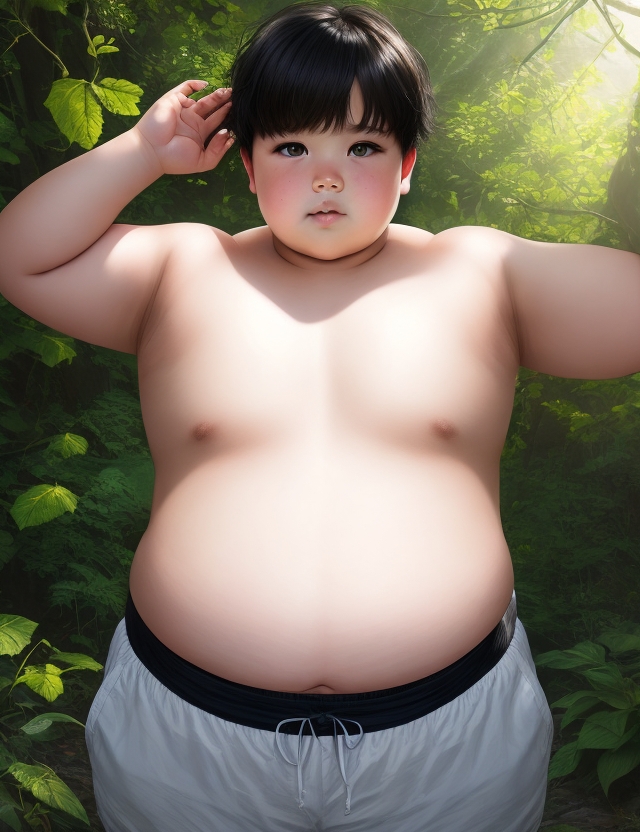 DreamShaper_v5_masterpiece_realistic_a_overweight_chubby_boy_f_2