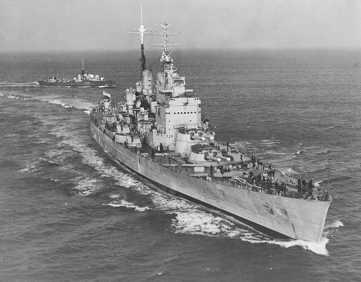 HMS Vanguard - последний линкор