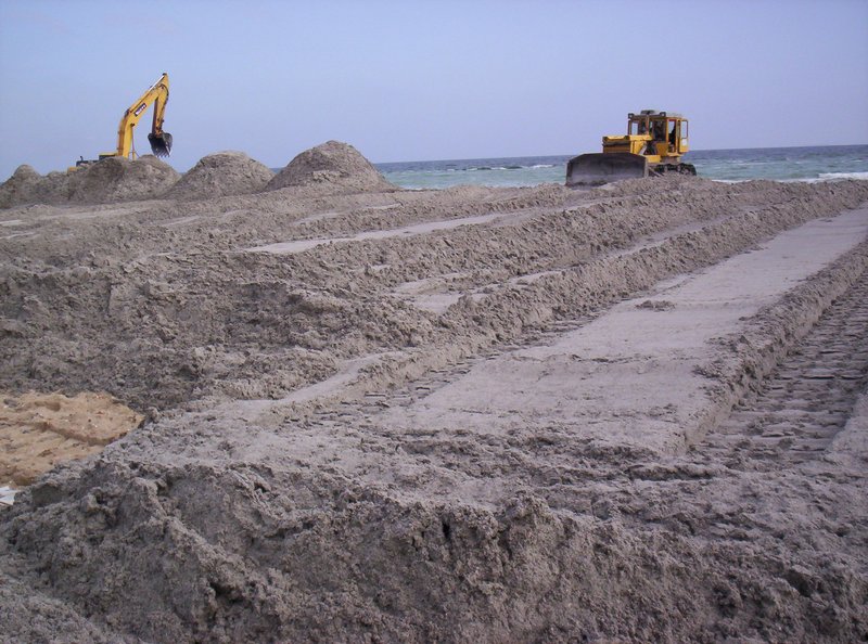 Восстановление пляжа